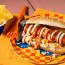 Hot Dog Con Patatine Fritte