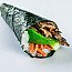 Temaki Con Pelle Di Salmone