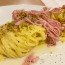 Prosciutto E Tagliatelle