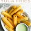 Patatine Fritte Yucca